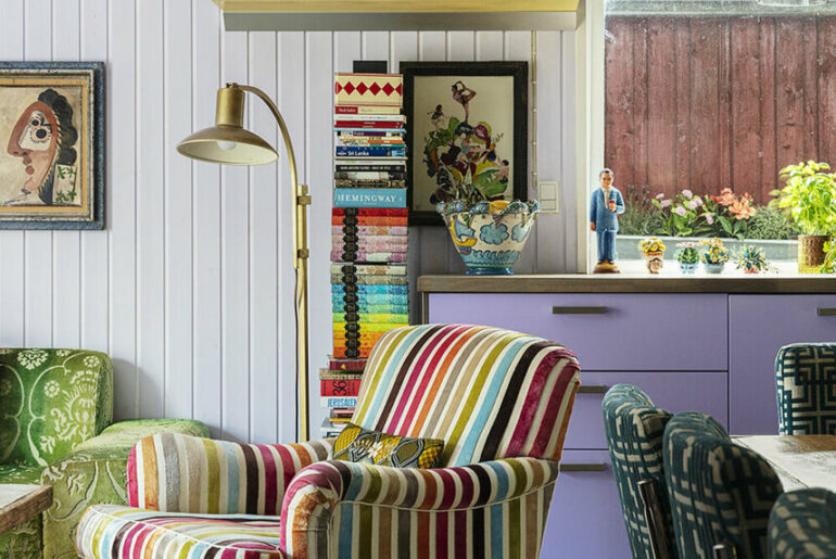 Яркая квартира в Копенгагене