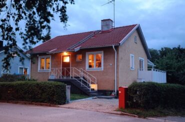 Дом в провинциальном шведском городке