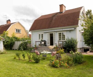 Неприметный голубой шведский дом
