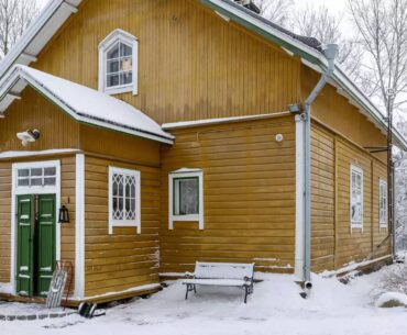 Рождественский дом в финской деревне