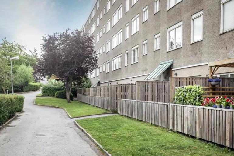 Квартира с большой террасой в Швеции