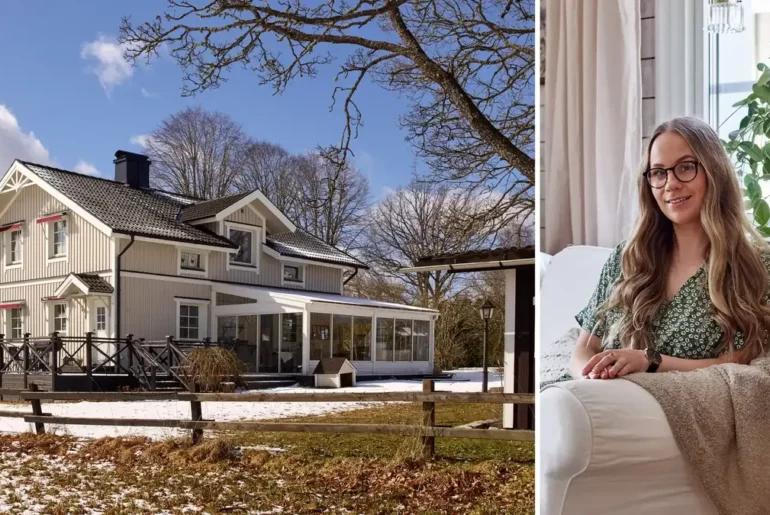 Дом Эммы Густавссон в Швеции