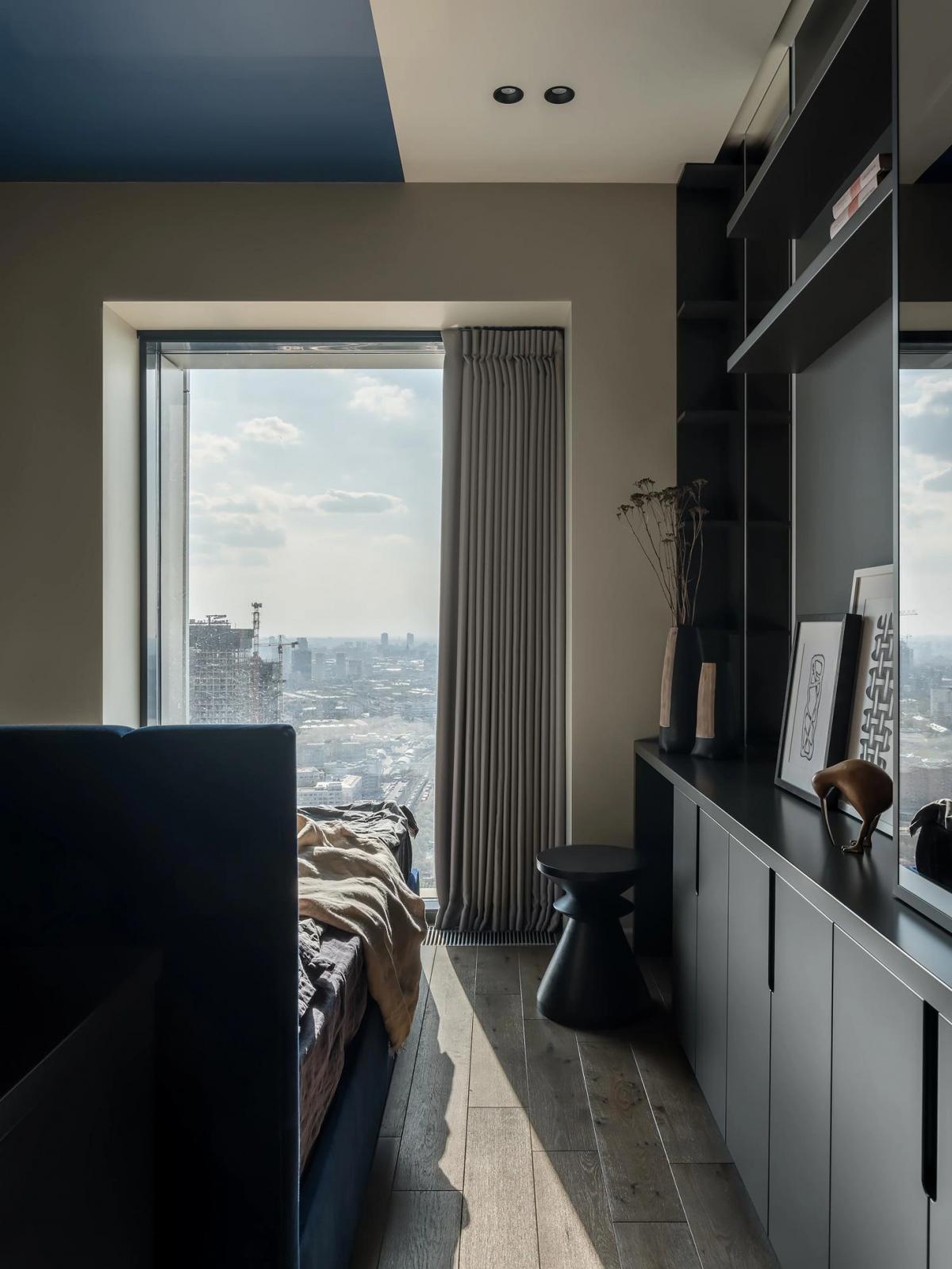 Панорамный вид на Москву из квартиры