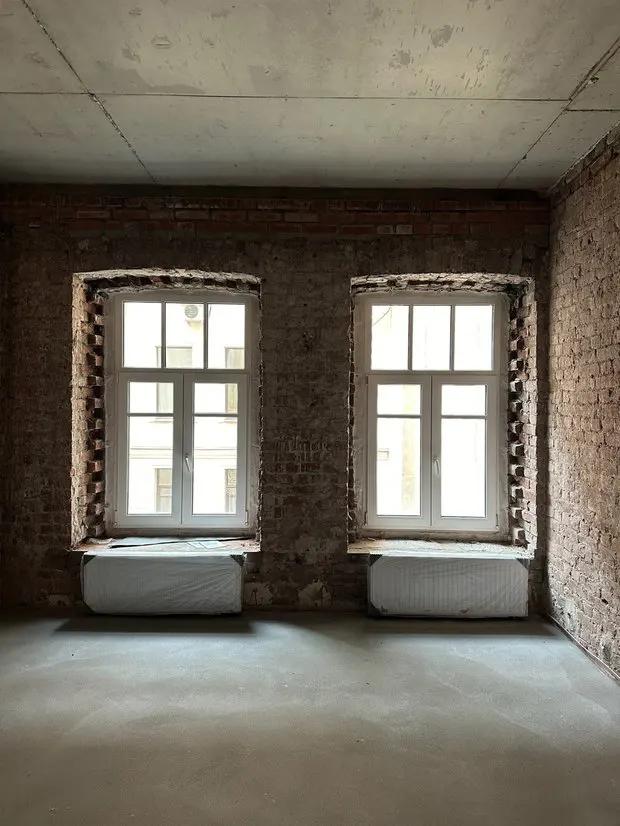 Квартира 30 кв.м. с кирпичными стенами до ремонта