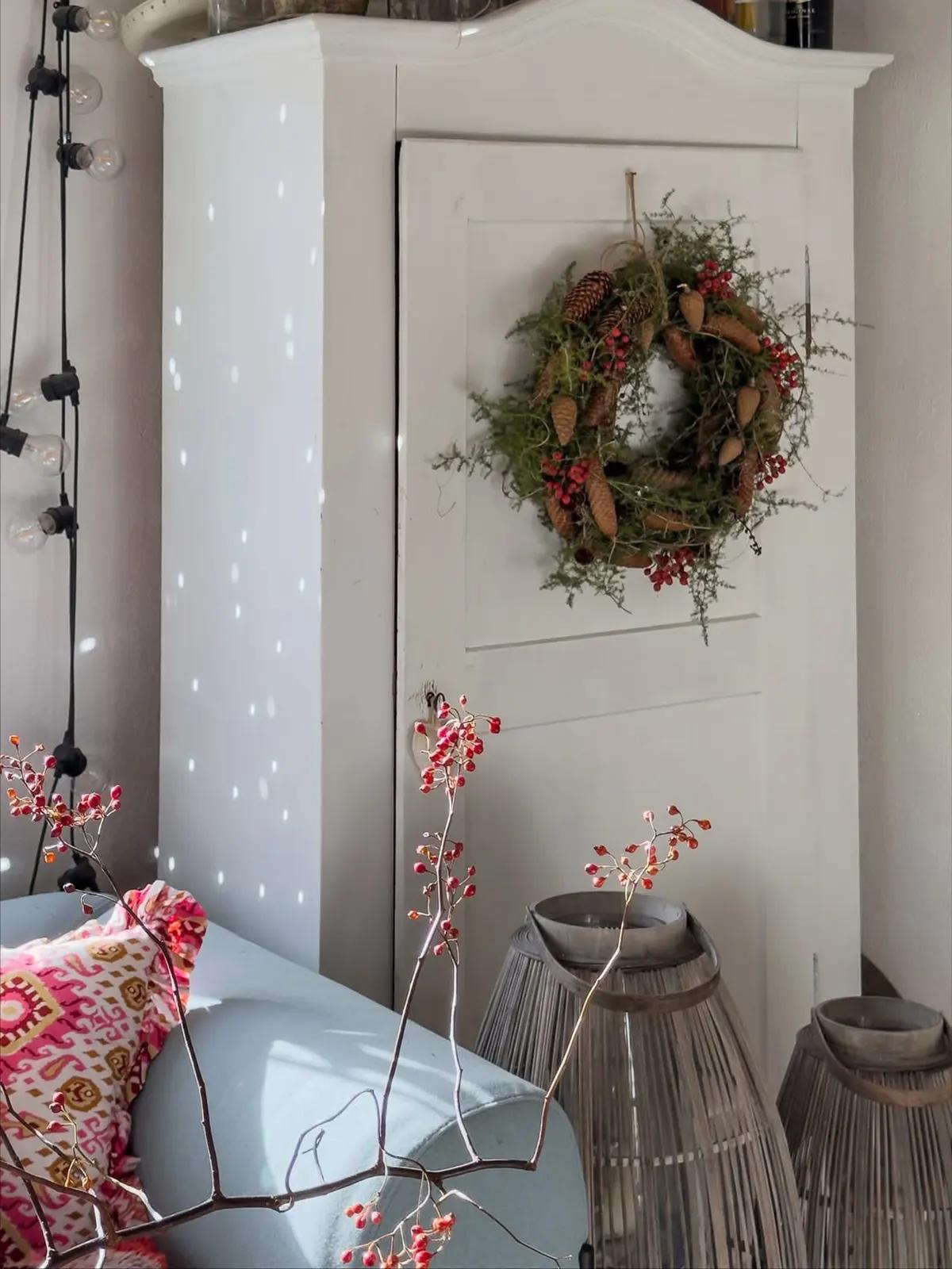 Небольшой рождественский венок