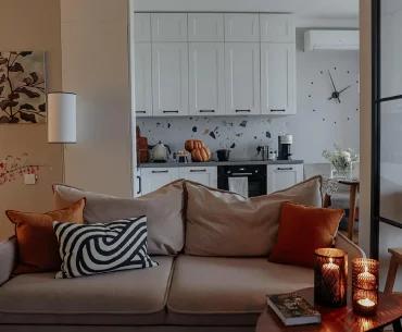 Интерьер квартиры 40 кв.м. в московской новостройке