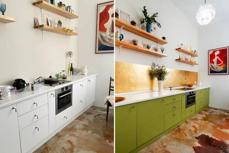 Кухонный фартук из потали