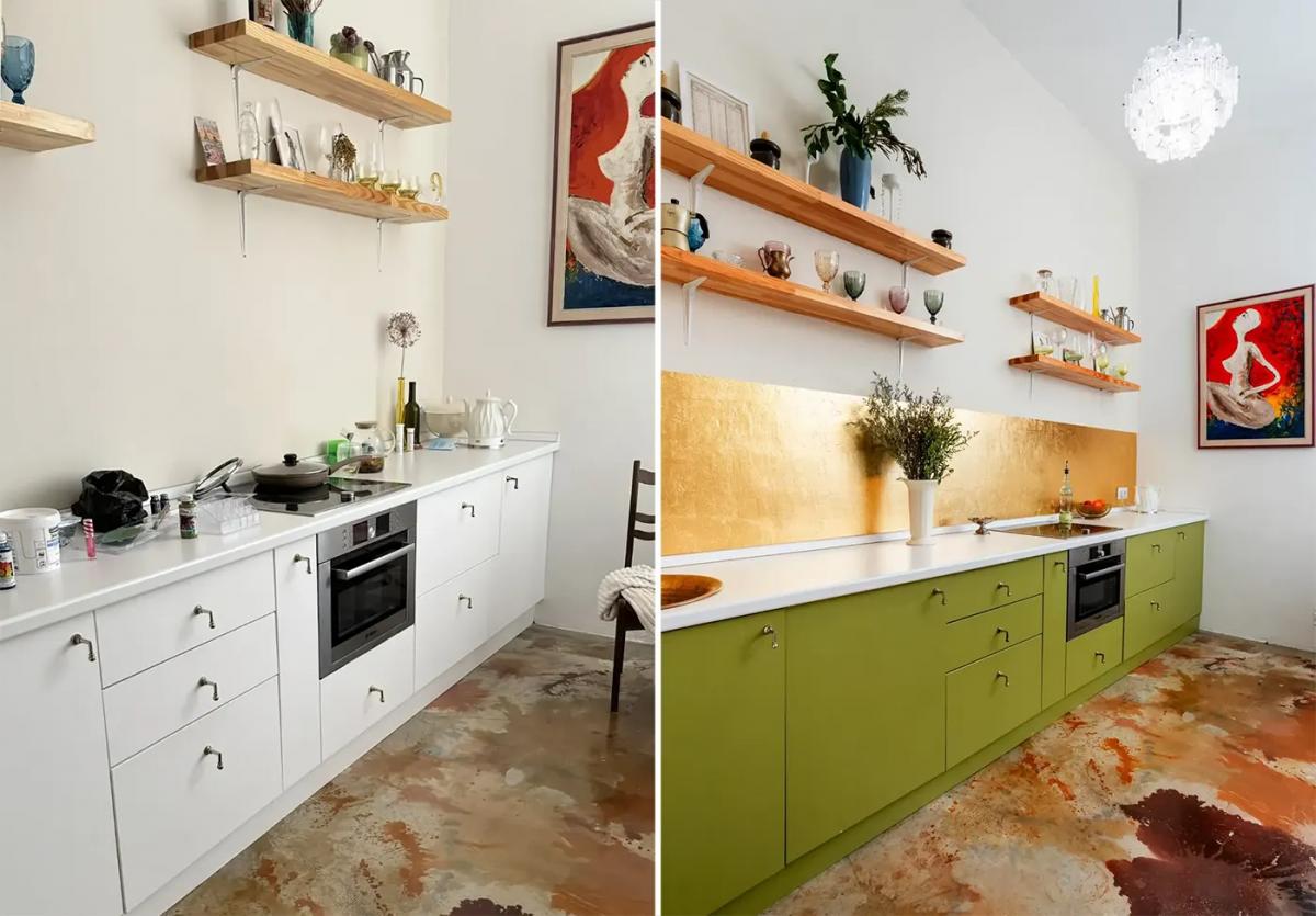 Кухонный фартук из потали