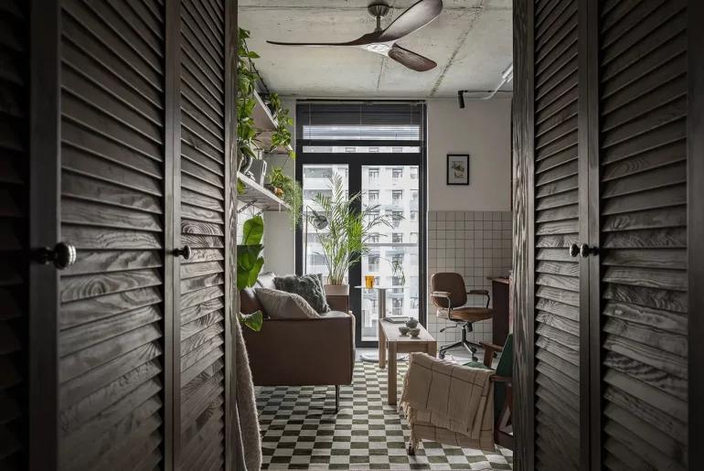 Квартира 22 кв.м. в стиле лофт в Сочи