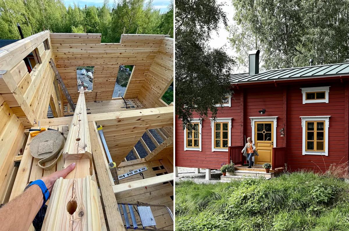 Построили своими руками бюджетный дом площадью 50 квадратов — фото стройки и обзор результата