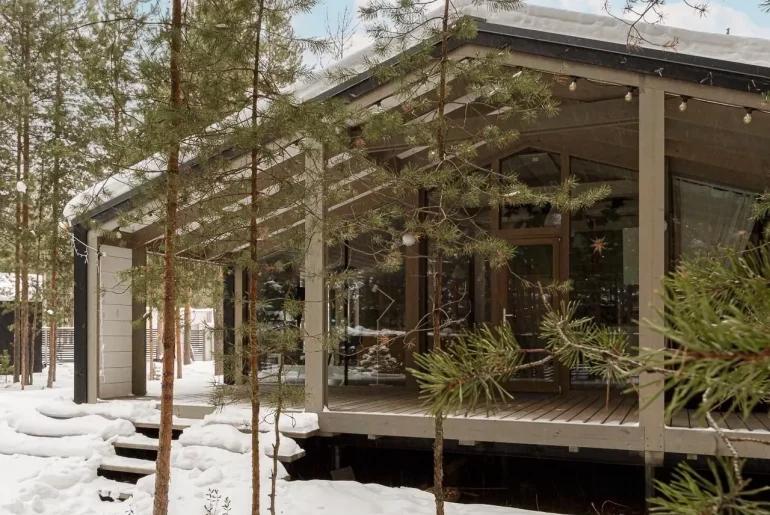 Дом Ольги Кравцовой в поселке «Северная жемчужина»