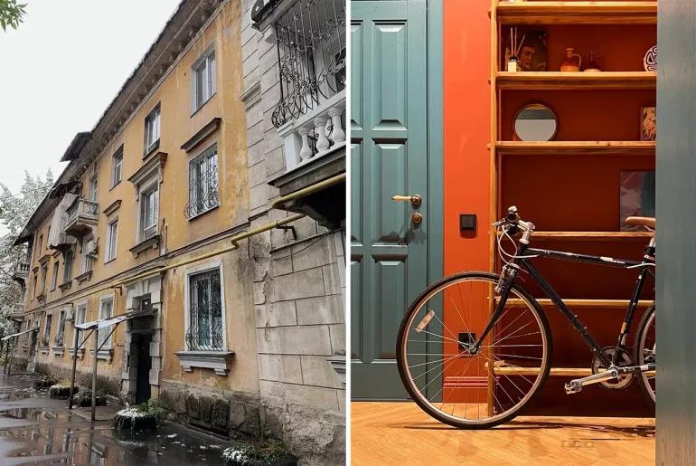 Ремонт в сталинке до и после: из заброшенной однушки в стильную современную квартиру