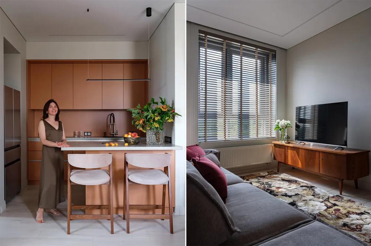 Интерьер квартиры от Марины Багуцкой